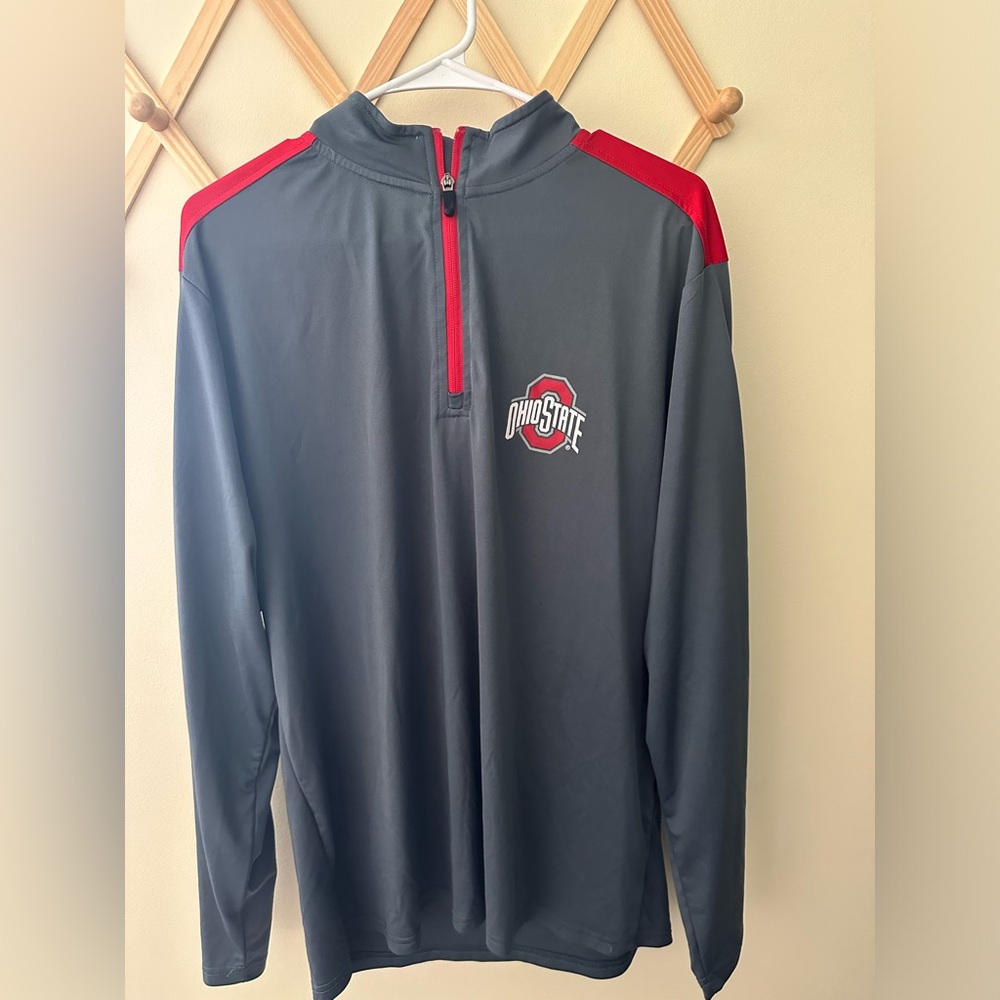 Ohio State quarter zip
